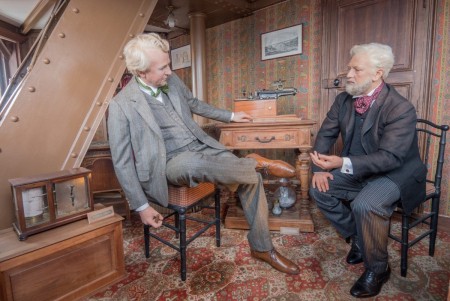 Photo of Gustave Eiffel's office